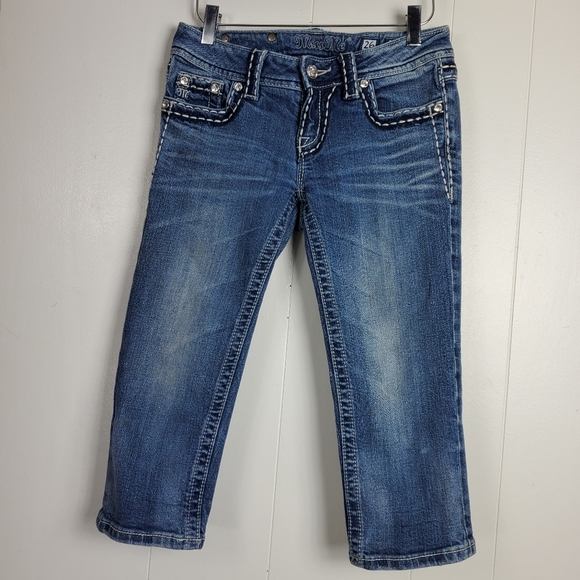 Miss Me capri jeans JP5014CP-8 size 26 - Picture 2 of 15